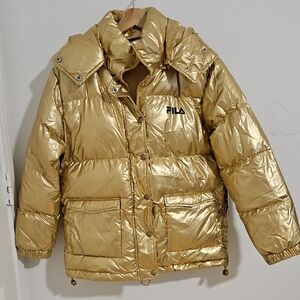 Fila Gold Puffer Jacket